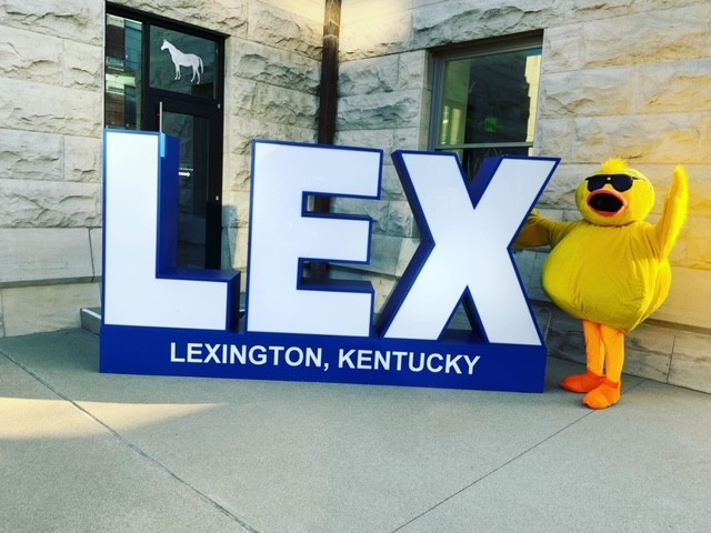 Our mascot, Quacky